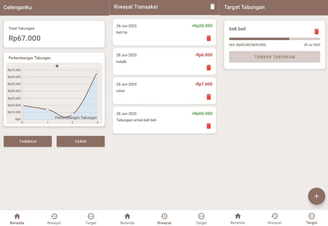 Celenganku Screenshot