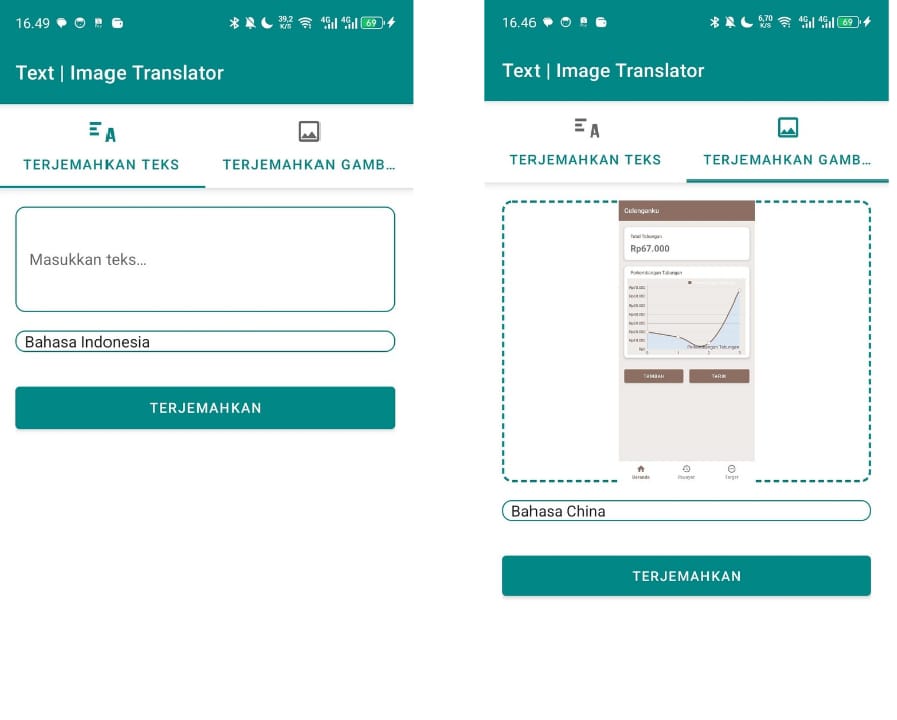 Translator App Screenshot